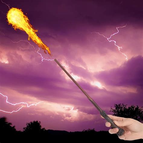 Summon the Flames: The Fire-Shooting Wand of Enchantment